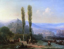 Uitzicht op Tiflis Uitzicht op Tiflis