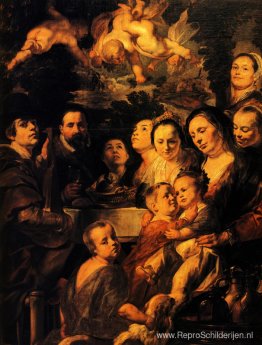 Portret van de familie Jordaens Portret van de familie Jordaens