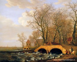 Uitzicht op de Nederwaard Uitzicht op de Nederwaard