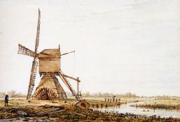 Landschap met watermolen Landschap met watermolen