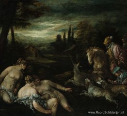 Diana en Actaeon Diana en Actaeon