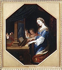SAINTE CECILE SPEELT HET ORGEL SAINTE CECILE SPEELT HET ORGEL