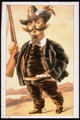 Karikatuur van Victor Emmanuel II van Italië Karikatuur van Victor Emmanuel II van Italië
