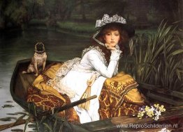 Jonge Dame In Een Boot Jonge Dame In Een Boot