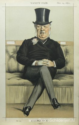 Karikatuur van Henry William Eaton M.P. Karikatuur van Henry William Eaton M.P.