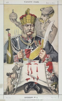 Vorsten nr. 80 Karikatuur van de koning van Pruisen Vorsten nr. 80 Karikatuur van de koning van Pruisen