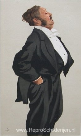Karikatuur van de heer Lionel Lawson Karikatuur van de heer Lionel Lawson