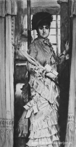 Portret van mevrouw L. Portret van mevrouw L.