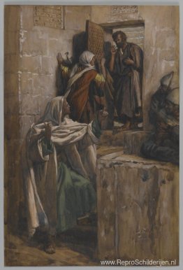 De eerste ontkenning van Sint-Pieter (Premier reniement de Saint De eerste ontkenning van Sint-Pieter (Premier reniement de Saint