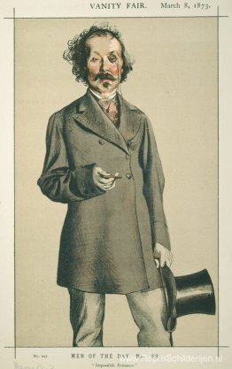 Mannen van de dag nr. 580 Karikatuur van de heer Thomas Mayne Re Mannen van de dag nr. 580 Karikatuur van de heer Thomas Mayne Re