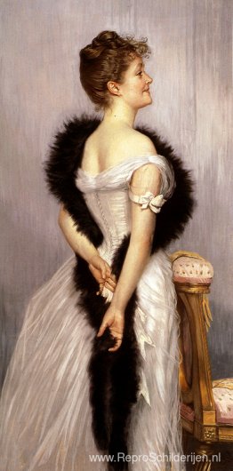 Portret van de Vicomtesse de Montmorand Portret van de Vicomtesse de Montmorand