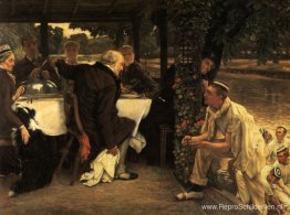 De verloren zoon in het moderne leven, het gemeste kalf De verloren zoon in het moderne leven, het gemeste kalf