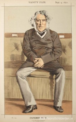 Staatslieden nr. 920 Karikatuur van de Rt Hon Russell Gurney Staatslieden nr. 920 Karikatuur van de Rt Hon Russell Gurney