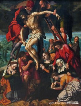 De afdaling van het kruis De afdaling van het kruis