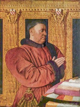 Portret van Guillaume Jouvenel des Ursins, de kanselier van Kare Portret van Guillaume Jouvenel des Ursins, de kanselier van Kare