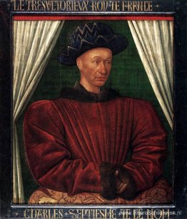 Portret van Karel VII, koning van Frankrijk Portret van Karel VII, koning van Frankrijk