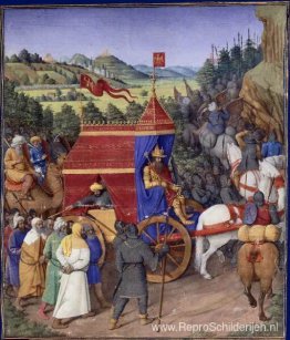 Triomf van Josafat over Adad van Assyrië Triomf van Josafat over Adad van Assyrië