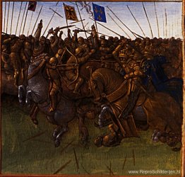 Overwinning van Lodewijk III en Carloman op de Noormannen Overwinning van Lodewijk III en Carloman op de Noormannen