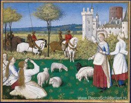 Sainte Marguerite en Olibrius, ook bekend als Marguerite die sch Sainte Marguerite en Olibrius, ook bekend als Marguerite die sch