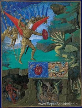 St. Michael doodt de draak St. Michael doodt de draak