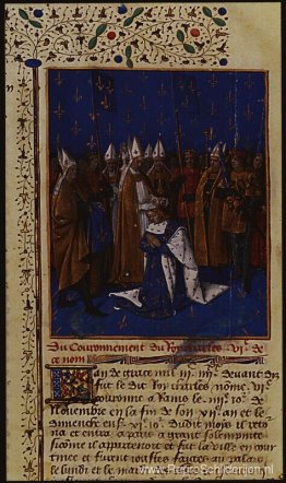 Kroning van Karel VI in 1380 in Reims Kroning van Karel VI in 1380 in Reims