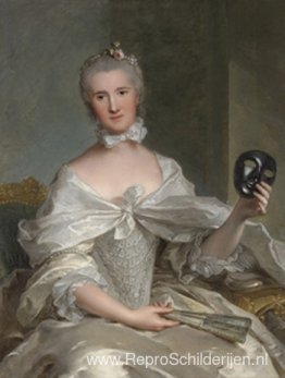 Portret van de gravin van Sérent Portret van de gravin van Sérent
