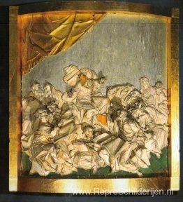 Jezus Christus met apostelen Jezus Christus met apostelen