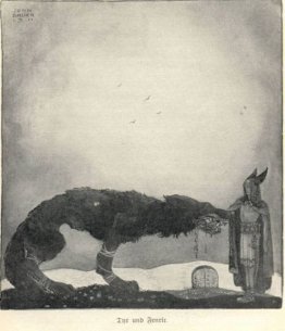 Tyr en Fenrir Tyr en Fenrir