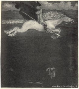 Odin en Sleipnir Odin en Sleipnir
