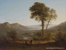 Bij Matlock - opstijgende mist Bij Matlock - opstijgende mist