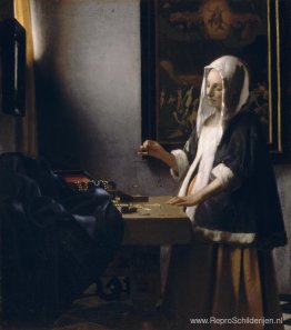 Vrouw met een evenwicht Vrouw met een evenwicht