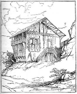 Huisje in de buurt van Altdorf Huisje in de buurt van Altdorf