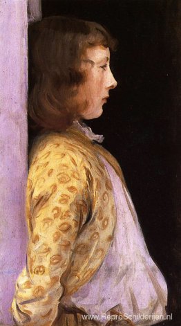 Portret van Dorothy Barnard Portret van Dorothy Barnard