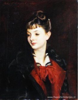 Portret van mademoiselle Suzanne Poirson Portret van mademoiselle Suzanne Poirson
