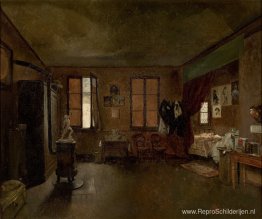 Het kunstenaarsatelier Het kunstenaarsatelier
