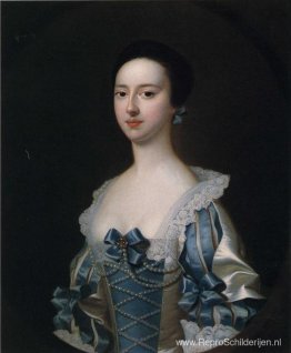 Anne Bateman, later mevrouw John Gisbourne Anne Bateman, later mevrouw John Gisbourne