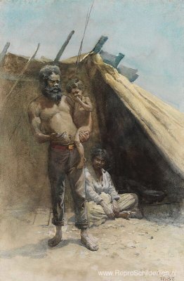 Aboriginal familiegroep Aboriginal familiegroep