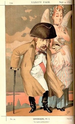 Vorsten nr. 10 Karikatuur van Napoleon III Vorsten nr. 10 Karikatuur van Napoleon III