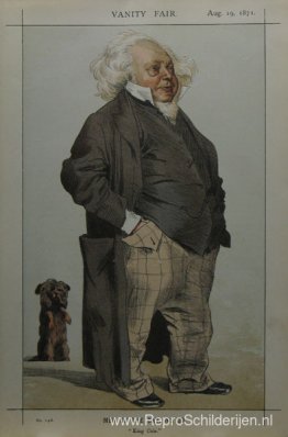 Karikatuur van Henry Cole Karikatuur van Henry Cole