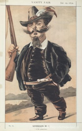 Vorsten nr. 70 Karikatuur van Victor Emmanuel II van Italië Vorsten nr. 70 Karikatuur van Victor Emmanuel II van Italië