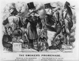 De rokerspromenade De rokerspromenade