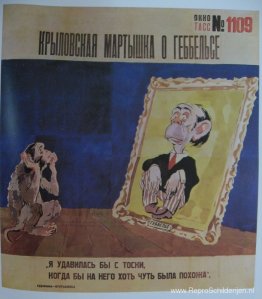 Krylov`s Marmoset over Goebbels (Het TASS-venster № 1109) Krylov`s Marmoset over Goebbels (Het TASS-venster № 1109)