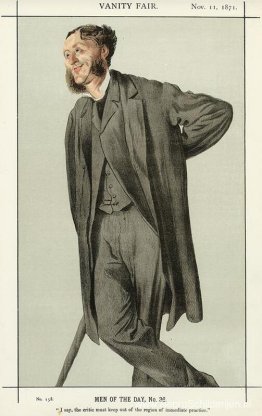 Karikatuur van Matthew Arnold Karikatuur van Matthew Arnold