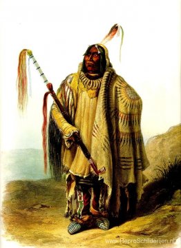 Pehriska Ruhpa Minatarre of dikbuikige Indiaan Pehriska Ruhpa Minatarre of dikbuikige Indiaan