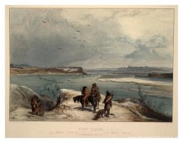 Fort Clark aan de Missouri, februari 1834, bord 15 uit deel 2 va Fort Clark aan de Missouri, februari 1834, bord 15 uit deel 2 va
