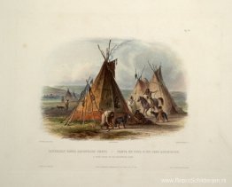 Een Skin Lodge van een Assiniboin Chief, bord 16 uit deel 1 van Een Skin Lodge van een Assiniboin Chief, bord 16 uit deel 1 van