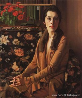 Portret van Louise Morgan Portret van Louise Morgan