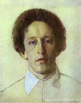 Portret van Aleksandr Blok Portret van Aleksandr Blok
