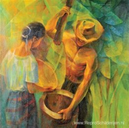 Ang Magbabayo (stampende rijst) Ang Magbabayo (stampende rijst)