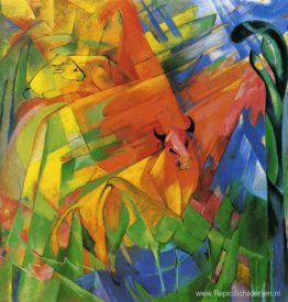 Dieren in een landschap Dieren in een landschap